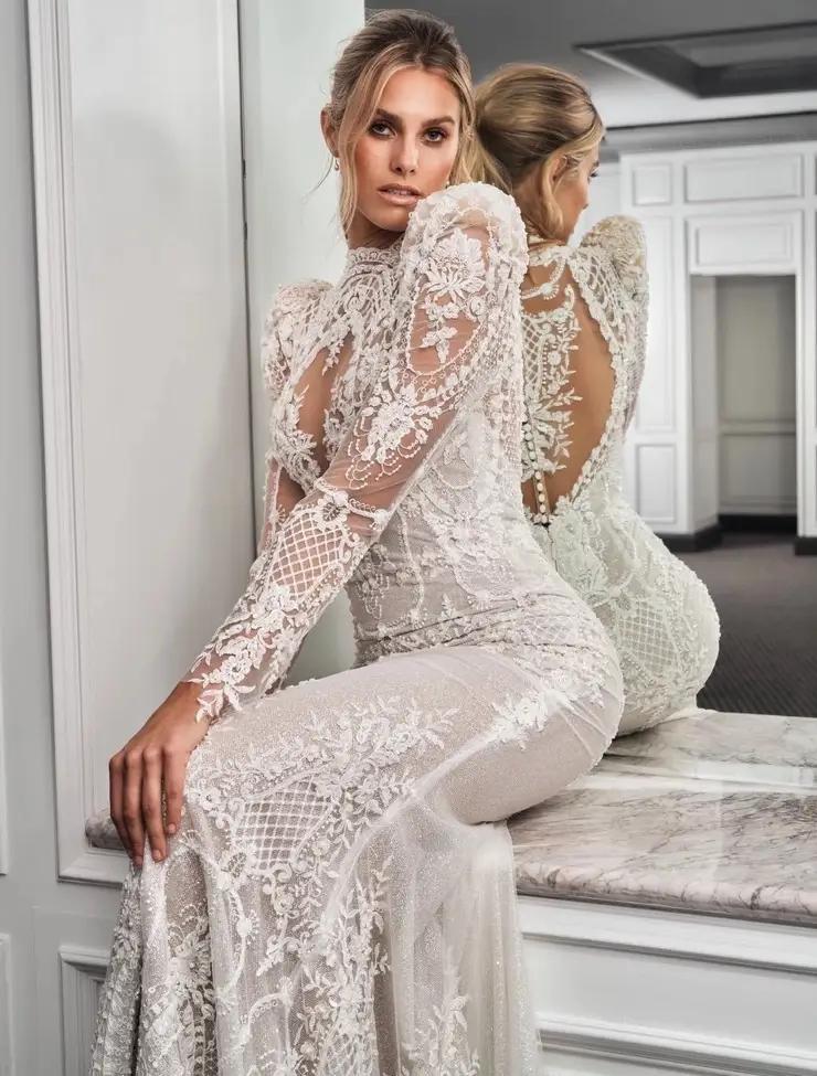 A Guide To Lace Bridal Dresses Image